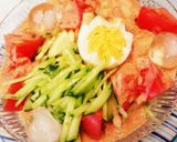 南高梅とすだちの冷しラーメン作り方4写真