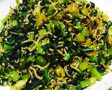 かぶの葉っぱとじゃこの常備菜♪作り方3写真