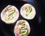 餃子の皮でピザ風♪♪♪作り方6写真
