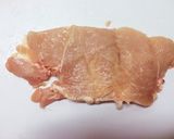 簡単15分◎鶏むね肉のチーズはさみ焼き♪作り方1写真