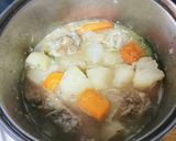 免疫力アップ！生姜たっぷり元気スープ作り方6写真