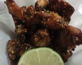 夏向け！梅シソ風味の鶏のから揚げ作り方7写真