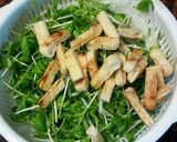 豆苗と大根のわさびマヨサラダ作り方3写真