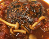 コクうま煮込みのふんわりハンバーグ♡作り方7写真