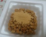 マカ入り納豆のせ冷ややっこのキヌアかけ作り方1写真