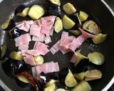 トマトとナスとジャンボぶなしめじのパスタ作り方6写真