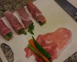☆夏野菜の豚肉巻き☆作り方1写真