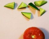 小松菜と夏野菜のさっぱりサラダ☆作り方7写真