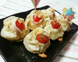 餃子の王将】ズッキーニにのせちゃいました作り方8写真