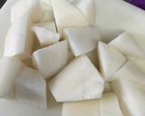 鮪と大根の照り煮作り方1写真