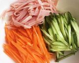 旨っ！給食の味！春雨サラダ作り方2写真