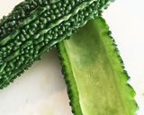 苦くない！出汁香るゴーヤチャンプル作り方1写真
