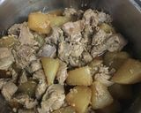 鮪と大根の照り煮作り方6写真