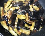 フライパンで！ナスとニンニク醤油煮込み♡作り方5写真
