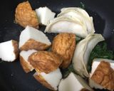 魚河岸あげと餃子で辛くない麻婆風作り方1写真