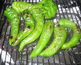 万願寺とうがらしのおかかだし醤油作り方1写真