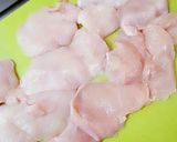 オクラ黒酢ソースでさっぱりチキンカツ♡作り方1写真