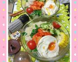 暑い日に✨夏⚓野菜の肉ワンタン♥冷麺✨作り方2写真