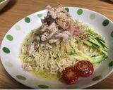 梅豚しゃぶもやしの冷やし塩ラーメン作り方6写真