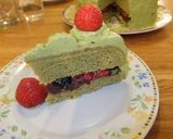 抹茶ショートケーキ作り方7写真