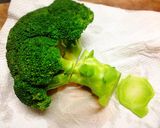 ブロッコリーの丸ままレンチン♪ 茹で作り方6写真
