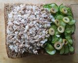 鯖のオイル漬け缶でサンドウィッチ作り方4写真