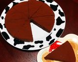 材料5つ♡簡単♡豆腐チョコレートケーキ♡作り方6写真