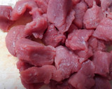 簡単♪副菜＊ﾟ豚肉と切り昆布の白だし煮作り方2写真