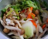 ランチに！レタスとしめじのコンソメスープ作り方5写真