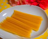 餃子入りパスタグラタン✿作り方1写真