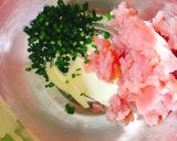 赤身で自作ネギトロ！マグロバターカナッペ作り方7写真