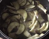 茄子とカイワレの味噌汁作り方3写真