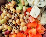チーズ風豆腐と豆のサラダ作り方3写真