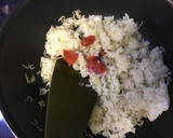さっぱり梅としらすの簡単チャーハン作り方4写真
