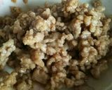 材料２つ！簡単に美味しく！豚肉のそぼろ煮作り方2写真