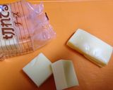 遊び心★変わり種【チーズ餃子の味噌汁】♪作り方1写真
