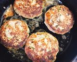 鯖ハンバーグで低糖質カマンベールバーガー作り方7写真