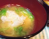 遊び心★変わり種【チーズ餃子の味噌汁】♪作り方7写真
