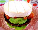 鯖ハンバーグで低糖質カマンベールバーガー作り方20写真
