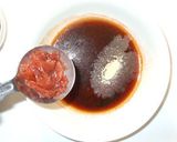 鶏むね肉の手作り麻婆豆腐のタレ＋梅干し作り方3写真