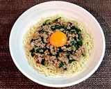 がっつり！たっぷりニラのピリ辛肉だれ麺作り方8写真