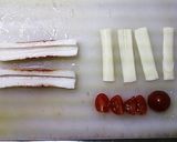 トマト竹輪チーズの枝豆♪作り方2写真