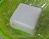 シマシマきゅうりのサッパリお豆腐ディップ作り方1写真