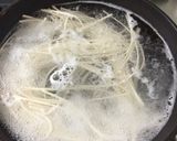 一人分 味噌風味うどんパスタ作り方1写真
