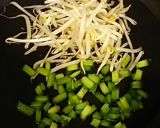 ニラともやしの塩らーめん作り方1写真