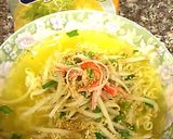 ニラともやしの塩らーめん作り方4写真