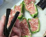 Loveりーの茄子とピーマンの肉詰め煮作り方4写真