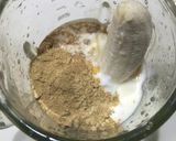 バナナ豆乳ヨーグルトきな粉ジュース作り方2写真