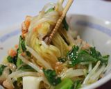 サッポロ一番海鮮ゼロでがっつりラーメン丼作り方16写真