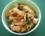 シンプルな親子丼♡作り方8写真